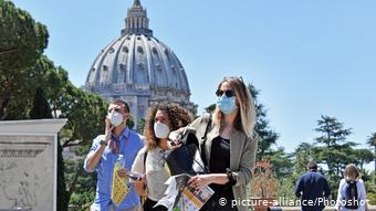 Число иностранных туристов в Италии в результате коронавируса сильно снизилось